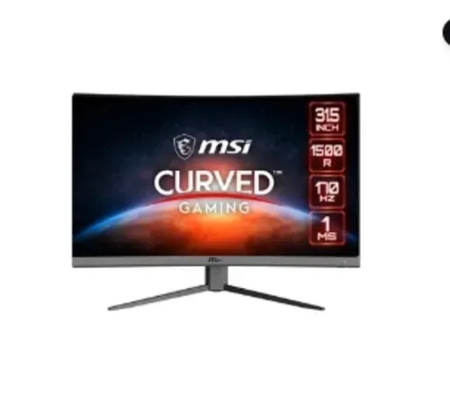 Monitor Gamer Msi G32cq4 E2, 31.5&Quot;, 170hz, Wqhd, 1ms, Displayport E Hdmi, Adaptive-Sync